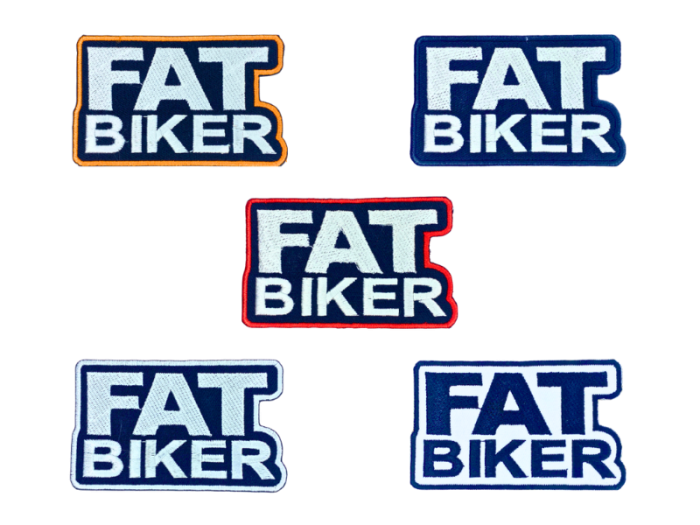 Fat biker - Patch  Mærke