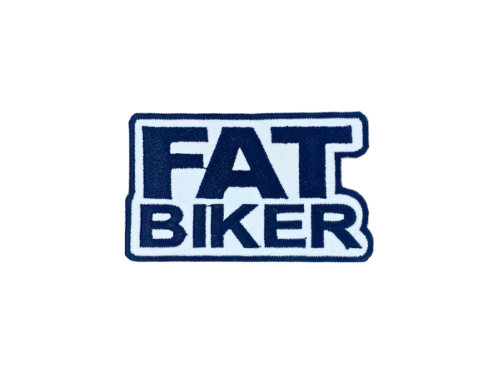 Fat biker - Patch  Mærke - Billede 4