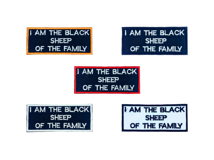 I am the black sheep of the family - Patch  Mærke