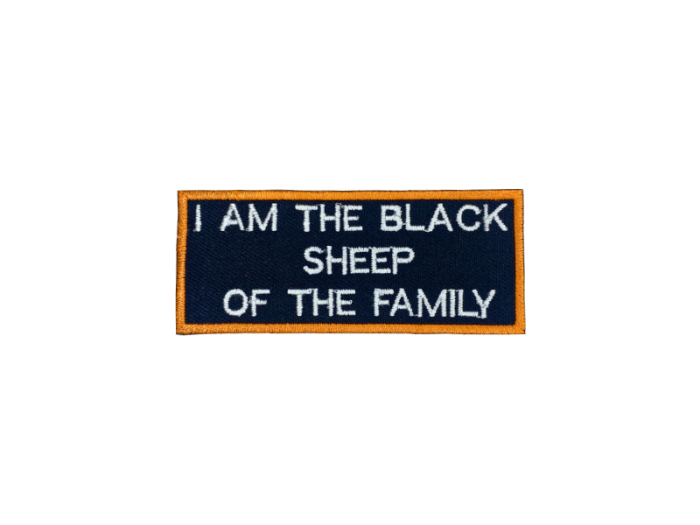 I am the black sheep of the family - Patch  Mærke - Billede 6