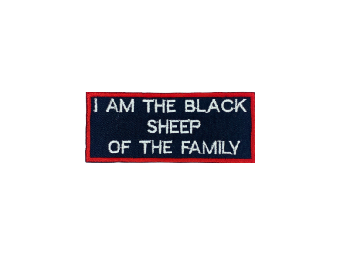 I am the black sheep of the family - Patch  Mærke - Billede 5