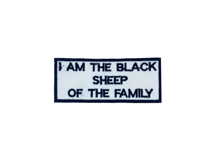 I am the black sheep of the family - Patch  Mærke - Billede 4