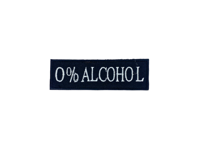 0% alcohol - Patch  Mærke - Billede 5