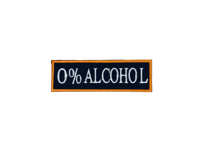 0% alcohol - Patch  Mærke - Billede 6