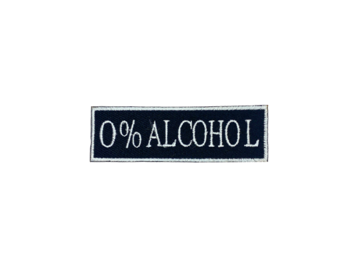 0% alcohol - Patch  Mærke - Billede 4
