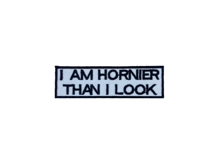 I am hornier than I look - Patch  Mærke - Billede 4