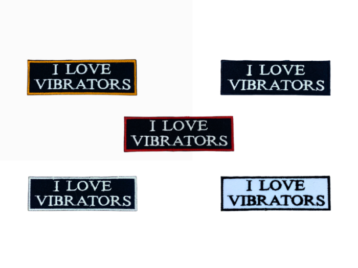 I love vibrators - Patch  Mærke