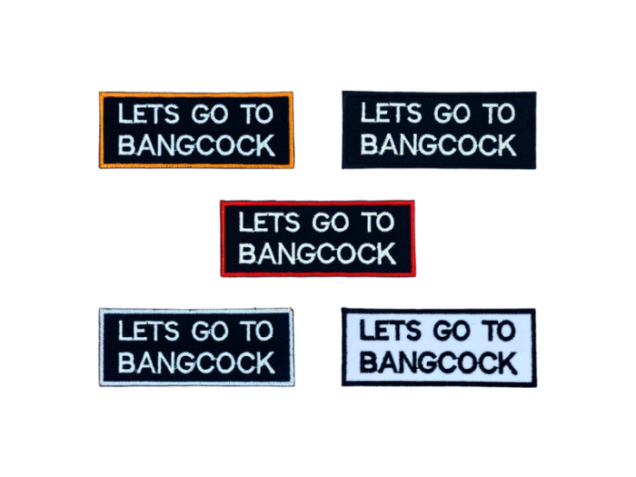 Lets go to Bangcock - Patch  Mærke
