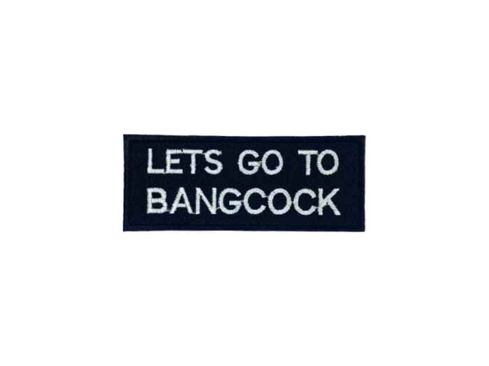 Lets go to Bangcock - Patch  Mærke - Billede 6