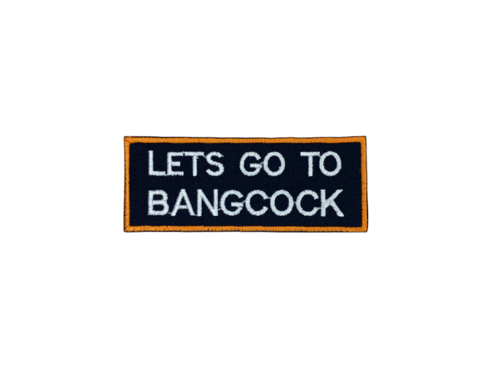 Lets go to Bangcock - Patch  Mærke - Billede 2