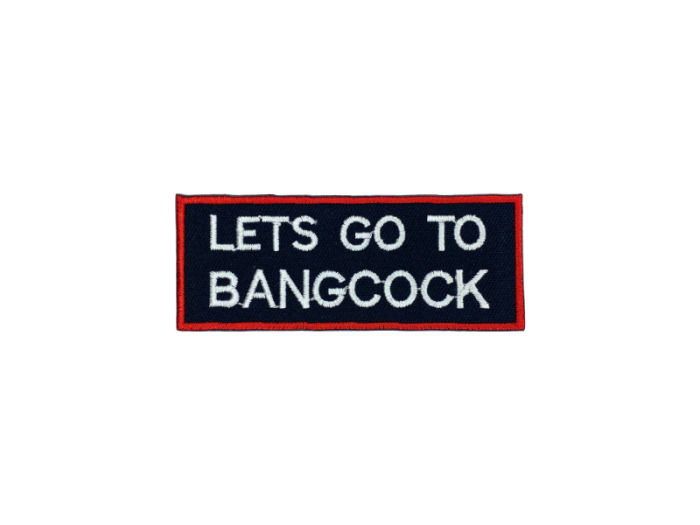 Lets go to Bangcock - Patch  Mærke - Billede 3