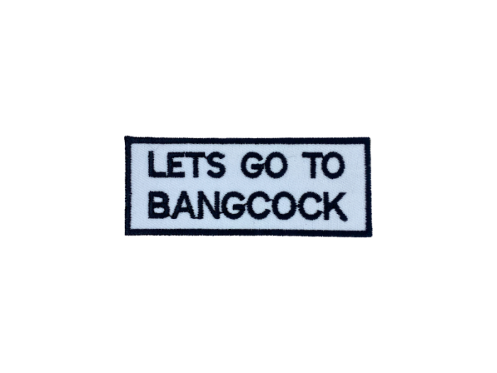 Lets go to Bangcock - Patch  Mærke - Billede 4