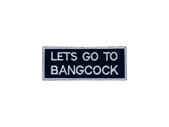 Lets go to Bangcock - Patch  Mærke - Billede 5
