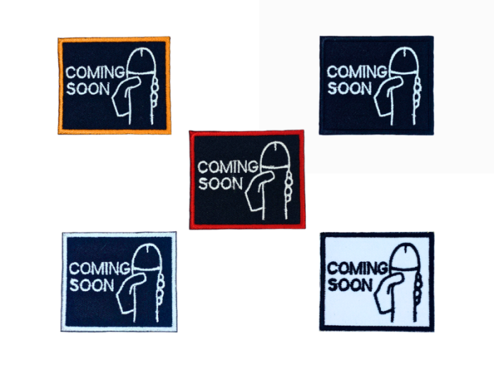Coming soon - Patch  Mærke
