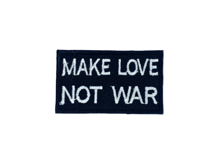 Make love not war - Patch  Mærke - Billede 5