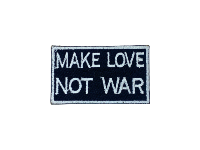 Make love not war - Patch  Mærke - Billede 4