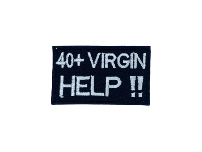 40+ Virgin help - Patch  Mærke - Billede 2