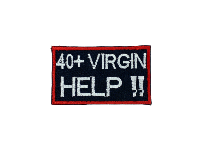 40+ Virgin help - Patch  Mærke - Billede 3