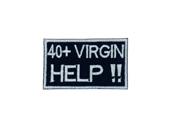 40+ Virgin help - Patch  Mærke - Billede 5