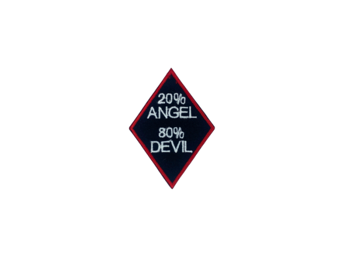 20% angel 80% witch - Patch  Mærke - Billede 4
