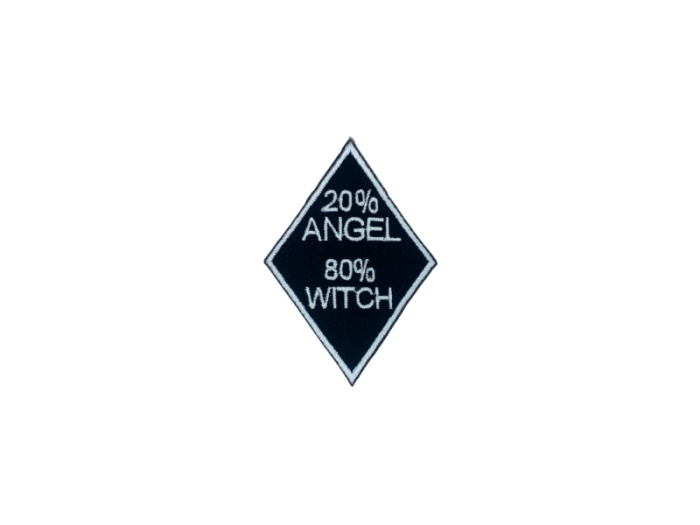 20% angel 80% witch - Patch  Mærke - Billede 6