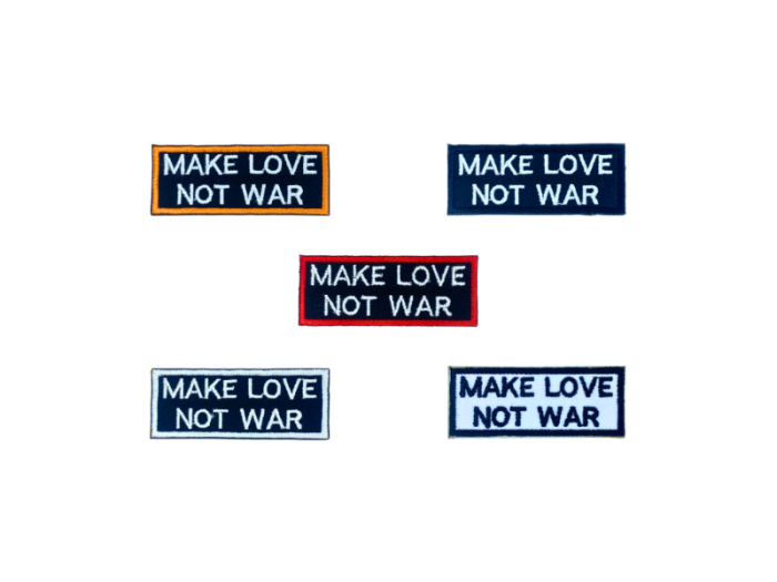 Make love not war - Patch  Mærke