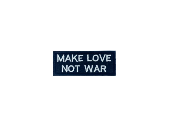 Make love not war - Patch  Mærke - Billede 6
