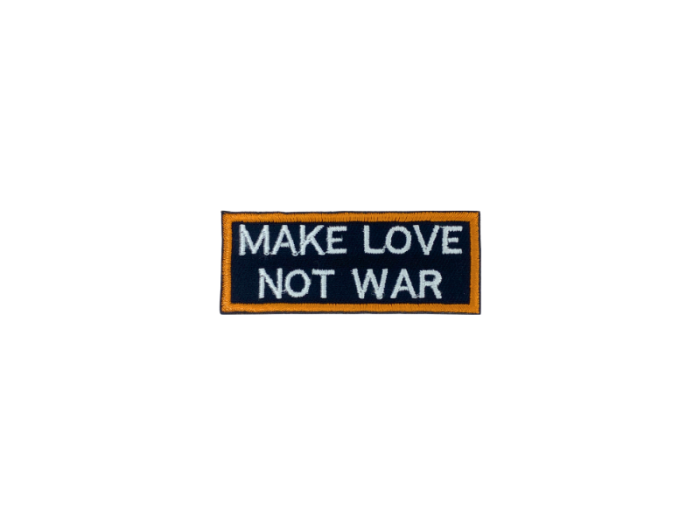 Make love not war - Patch  Mærke - Billede 2