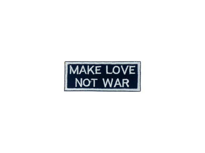 Make love not war - Patch  Mærke - Billede 5