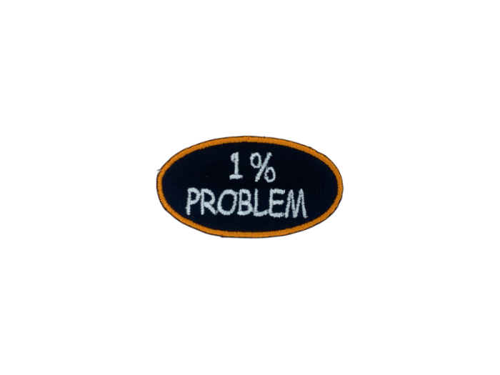 1% problem - Patch  Mærke - Billede 2