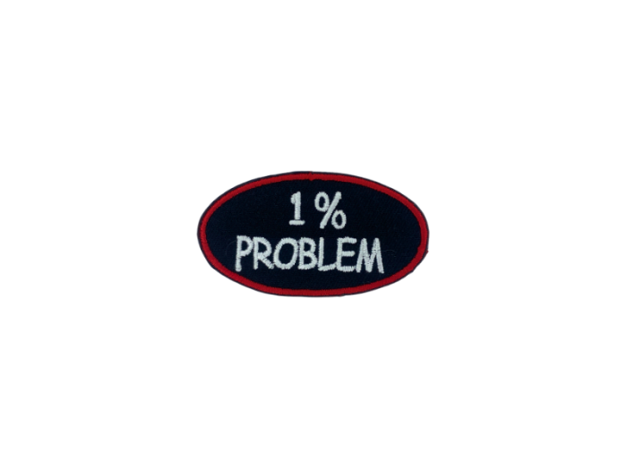 1% problem - Patch  Mærke - Billede 3