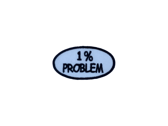 1% problem - Patch  Mærke - Billede 4