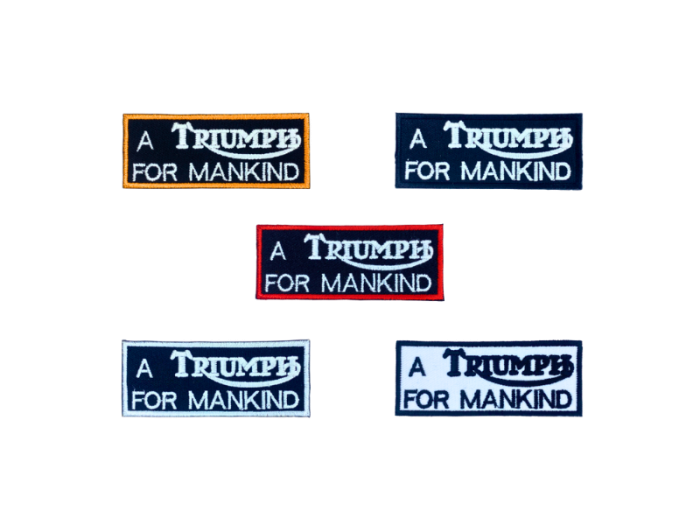 A Triumph for mankind - Patch  Mærke