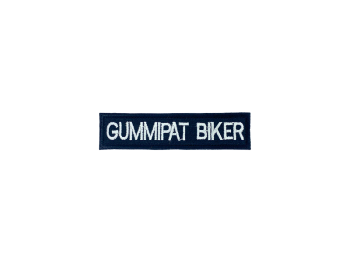 Gummipat biker - Patch  Mærke - Billede 2