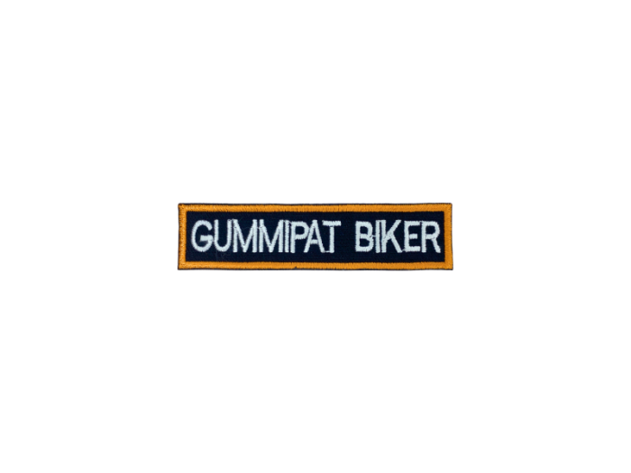 Gummipat biker - Patch  Mærke - Billede 3