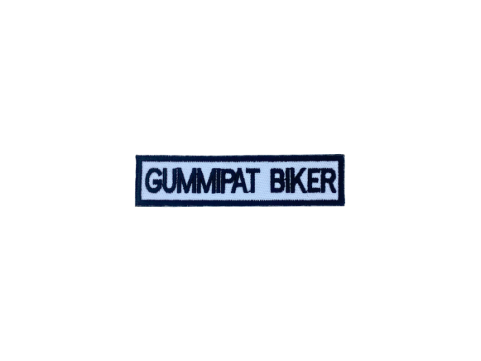 Gummipat biker - Patch  Mærke - Billede 5