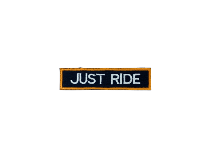 Just ride - Patch  Mærke - Billede 3