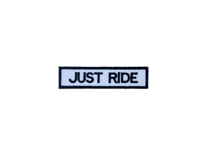 Just ride - Patch  Mærke - Billede 5