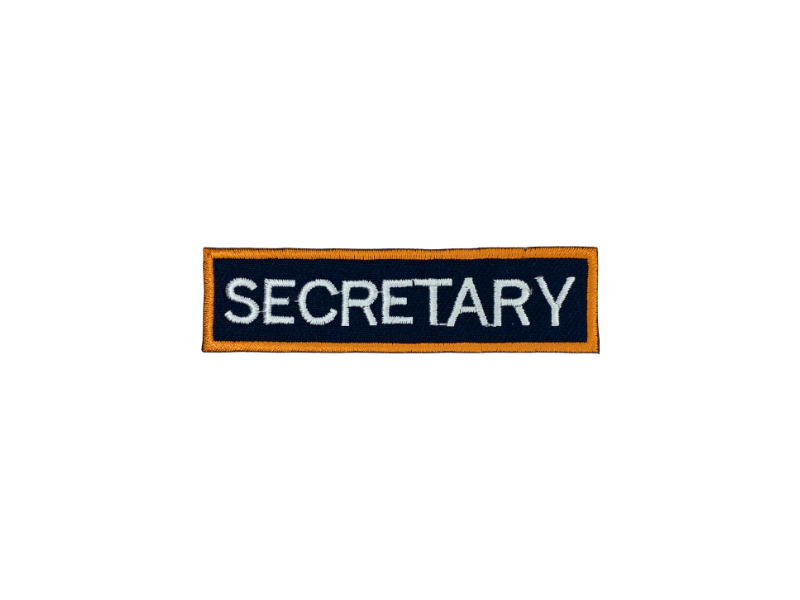 Secretary - Patch Mærke - Billede 3