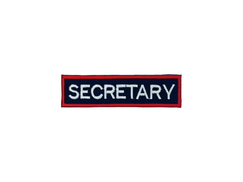 Secretary - Patch Mærke - Billede 4