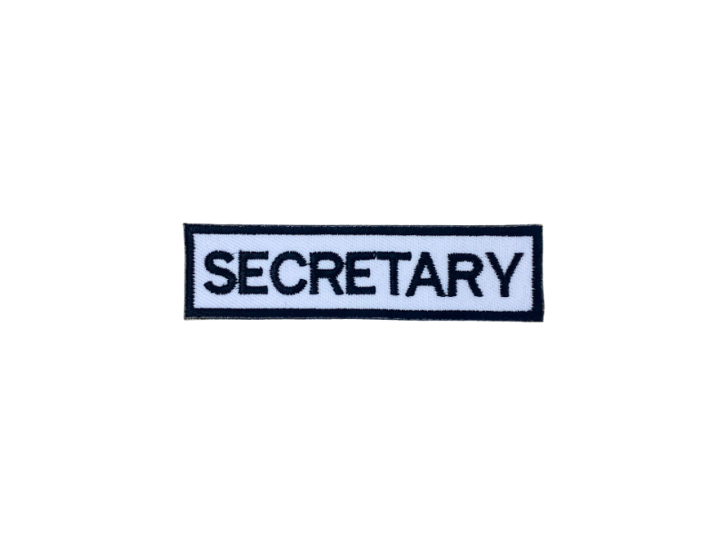 Secretary - Patch Mærke - Billede 5