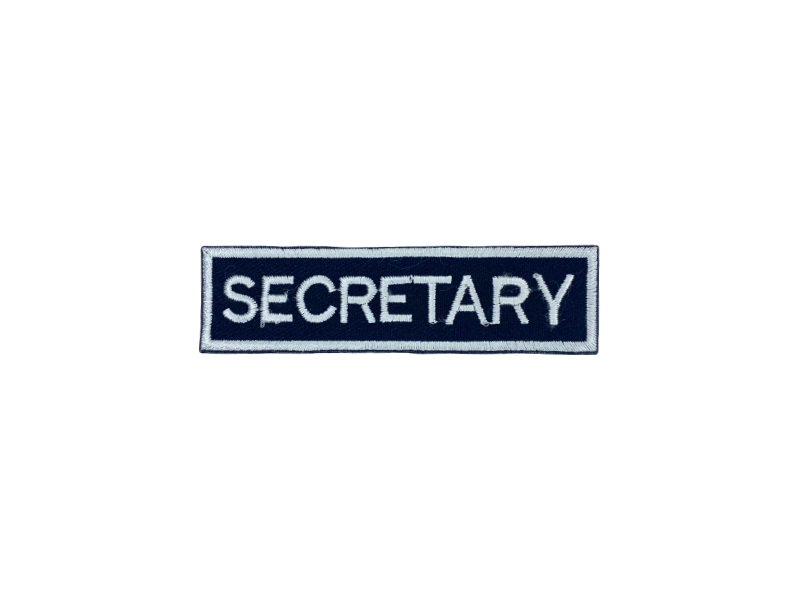 Secretary - Patch Mærke - Billede 6