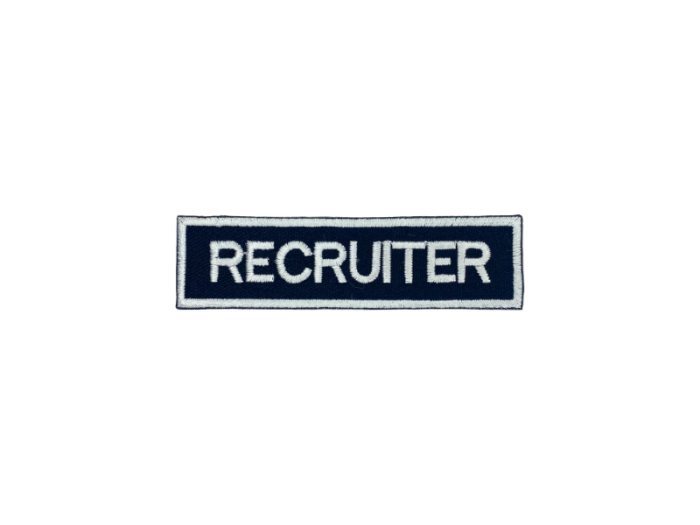Recruiter - Patch  Mærke