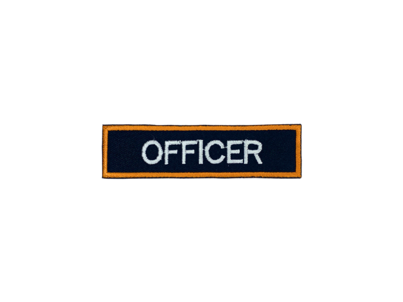 Officer - Patch Mærke - Billede 2