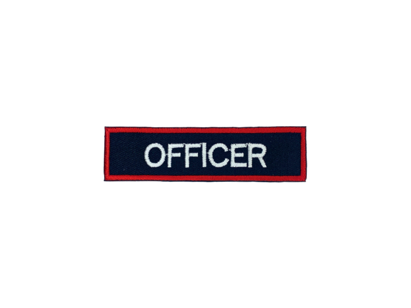 Officer - Patch Mærke - Billede 3