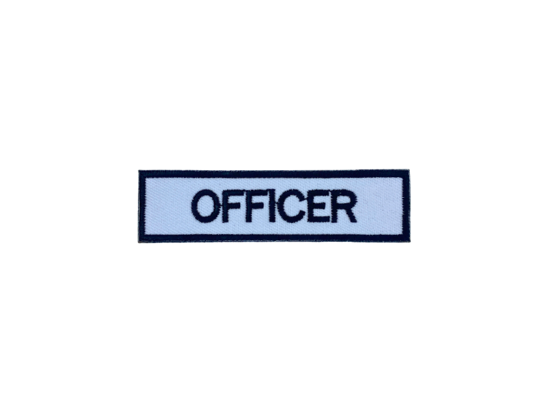 Officer - Patch Mærke - Billede 4