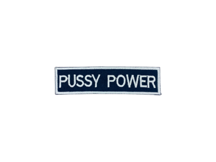Pussy power - Patch  Mærke