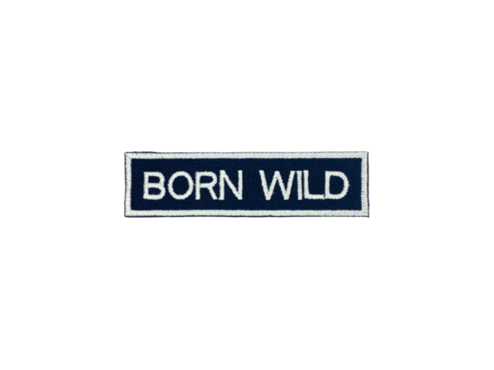 Born wild - Patch  Mærke