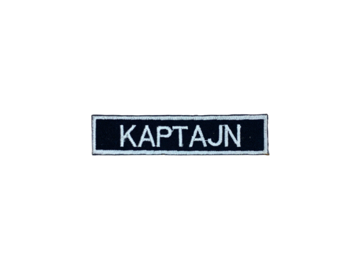 Kaptajn - Patch  Mærke