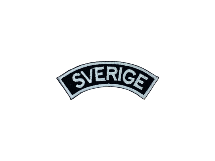 Sverige i en bue - Patch  Mærke